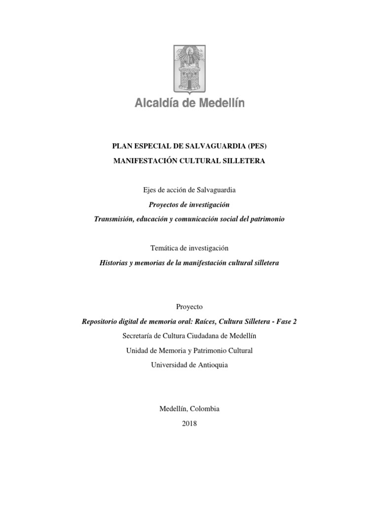 Historias de Tapias y Tapiadores María Teresa Arcila Estrada 2018 PDF