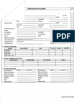 Form Data Pelamar