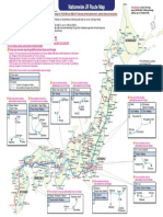 Nationwide JR Japan Map
