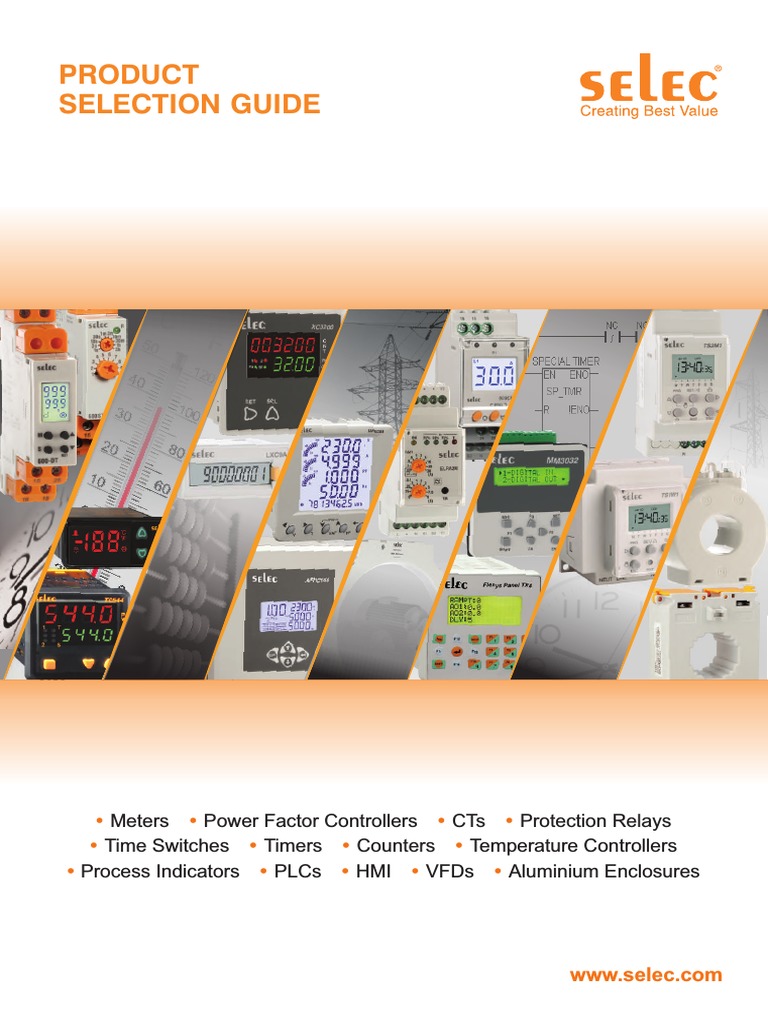 Selec Product Catalog PDF Alternating Current Mains Electricity