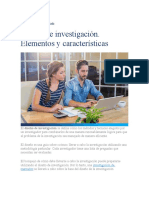 Diseño e Investigación de Mercado