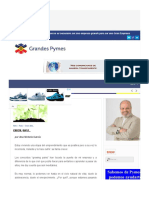 Crecer, Duele - Grandes Pymes