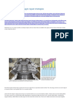 Steam Turbine Diaphragm Repair Strategy