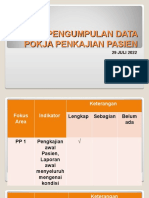 Hasil Pengumpulan Data Pokja Penkajian Pasien