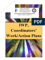Iwp, Coordinators' Work/Action Plans