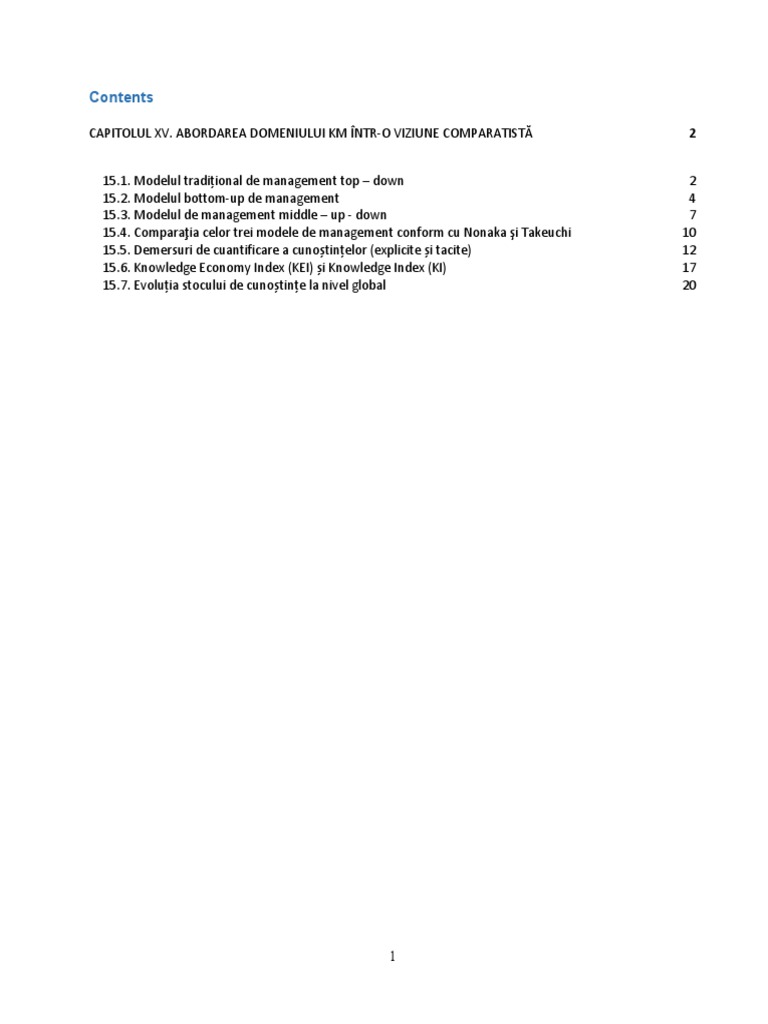 15 CURS Management Comparat | PDF