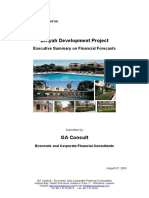 Private and Confidential Executive Summary on Diriyah Development Project Finances