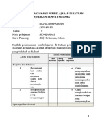 Hasil Observasi Pelaksanaan Pembelajaran & Evaluasi ULPIA NURFAJRIANI 19340013