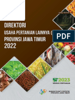 Direktori Usaha Pertanian Lainnya (DUTL) Provinsi Jawa Timur 2022