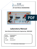 Electrical Engineering Lab Manual on Basic Circuits