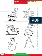 Goodbye Snowman Worksheet Color Cut and Paste