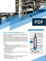 Short Path Distillation Unit