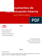 Documento Comunicado Interna, Carta Ej