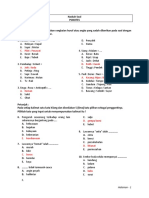 Soal Dan Kunci Psikotes (Humas)