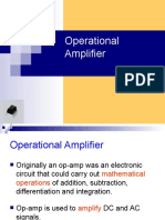 Lecture 1 - Operational Amplifiers
