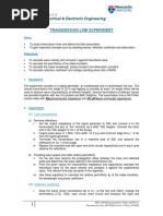 16-Transmission Lines Lab Manual - E1303