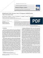 2011 - Identification of The Electronic States of Manganese Phthalocyanine