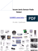 Jenis Sensor Robot