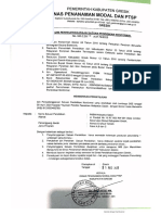 Contoh Surat Izin Operasional PKBM Dari Dinas Perizinan DPMPTSPTK