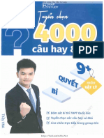 eBook Tuyển Chọn 4000 Câu Hay Và Khó, Bí Quyết 9+ Môn Vật Lý Thầy Vũ Ngọc Anh