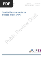 Quality Requirements For Subsea Trees API S 561Qv2022 11