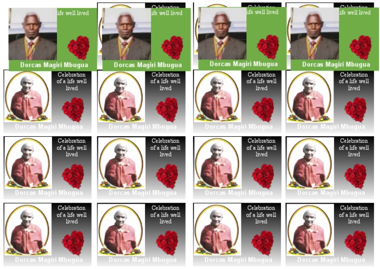 Funeral Cards Dorcas PDF