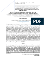 Analisis Faktor Penyebab Penggunaan Kontrasepsi Pada PUS Saat Covid 19