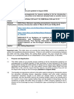 SFC Document For Designated Dealer