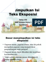 Menyimpulkan Isi Teks Eksposisi - B