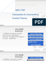 Chapter 3 &4 Transaction & Concurrencycontrol