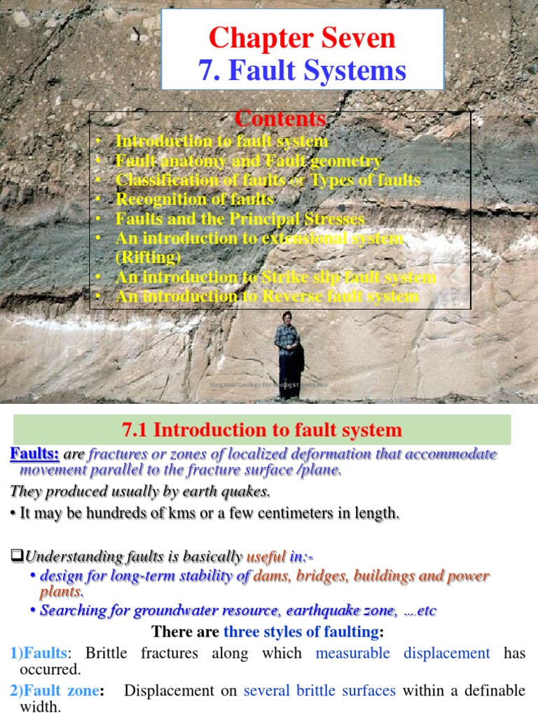 Understanding Fault Systems in Geology | PDF | Fault (Geology) | Rift