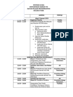 Susunan Acara Musyda Viii Ipm Kolut