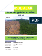 MA Bab 6 Ekologi Dan Keanekaragaman Hayati Indonesia - A. Bagaimanakah Pengaruh Lingkungan Terhadap Suatu Organisme