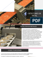 Detectores de Metal Alimenticios Brochure