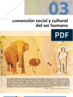Dimensiòn Social y Cultural Del Ser Humano
