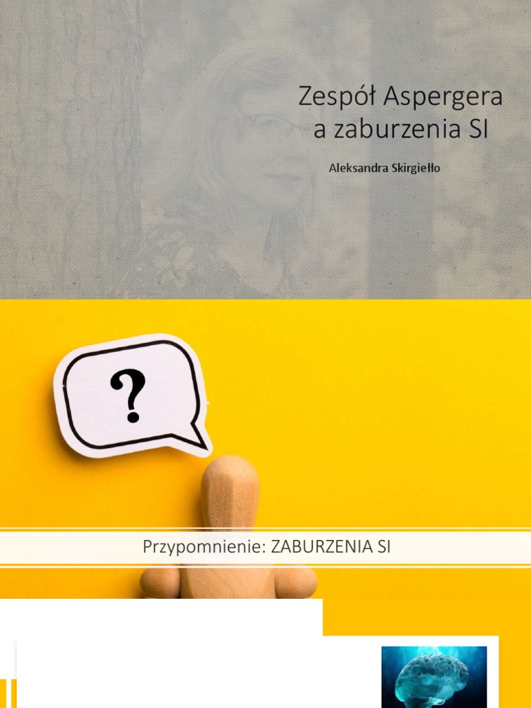 Zespol Aspergera A Zaburzenia Si PDF