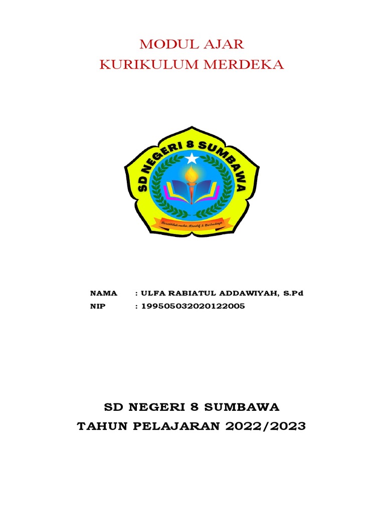 Modul Ajar Rukun Islam SD 8 Sumbawa | PDF