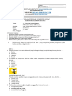 Soal PTS Kelas 5 Semester 2 SBDP Tahun 2022 Sinau-Thewe