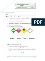 Examen Analista de Gases