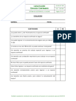 Examen Espacios Confinados