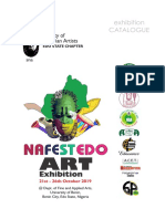 SNA NAFEST-EDO Art Exhibition Catalogue 21-26 October 2019