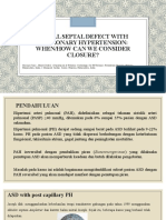 Atrial Septal Defect With Pulmonary Hypertension