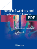 Forensic Psychiatry and Psychology in Europe-2018