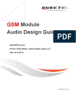 Quectel GSM Module Audio Design Guide V3.0