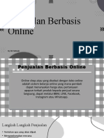 Penjualan Berbasis Online