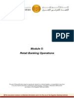 Retail Banking Operations