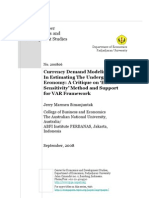 Download Currency Demand Modeling in Estimating the Underground Economy - VAR by economicsanalyst SN6220496 doc pdf