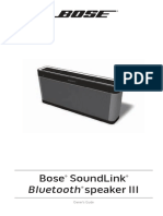 Og Soundlink Bluetooth Speaker III Es