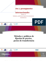 14 Métodos de Fijación de Exportaciones