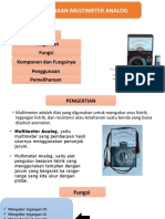 Materi Pembelajaran Multimeter